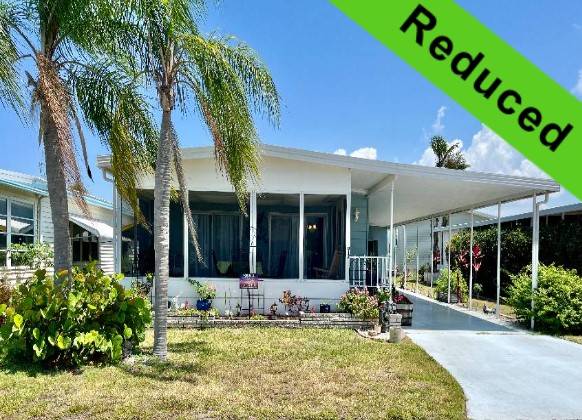 Venice, FL Mobile Home for Sale located at 917 Questa Bay Indies